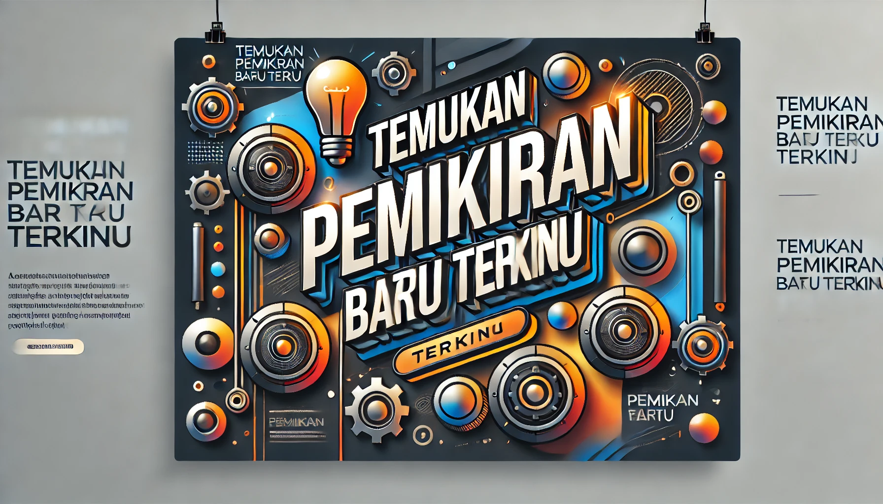 Temukan Pemikiran Baru Terkini