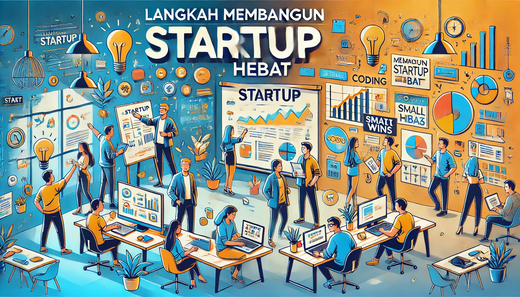 Langkah Membangun Startup Hebat