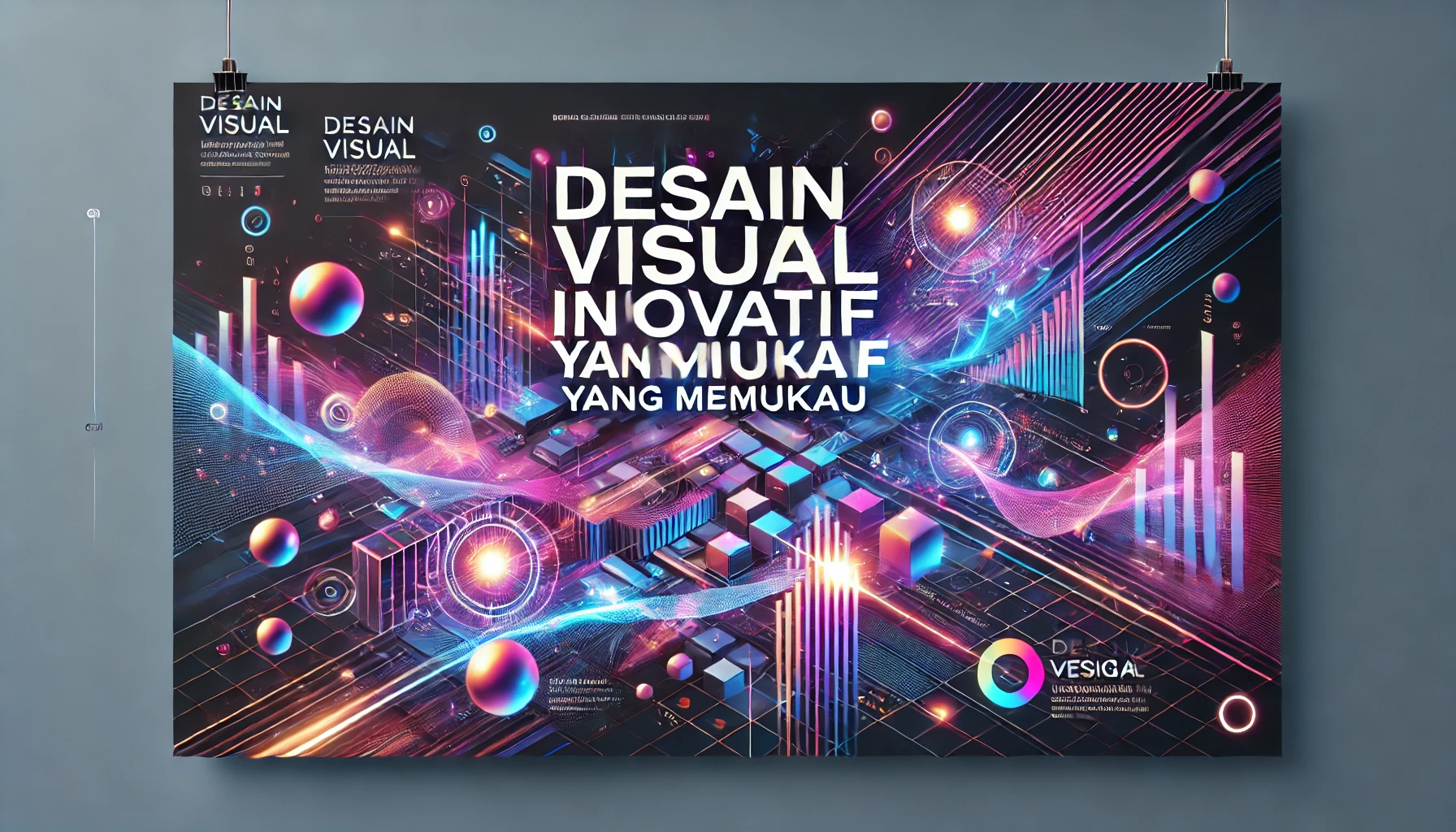 Desain Visual Inovatif yang Memukau