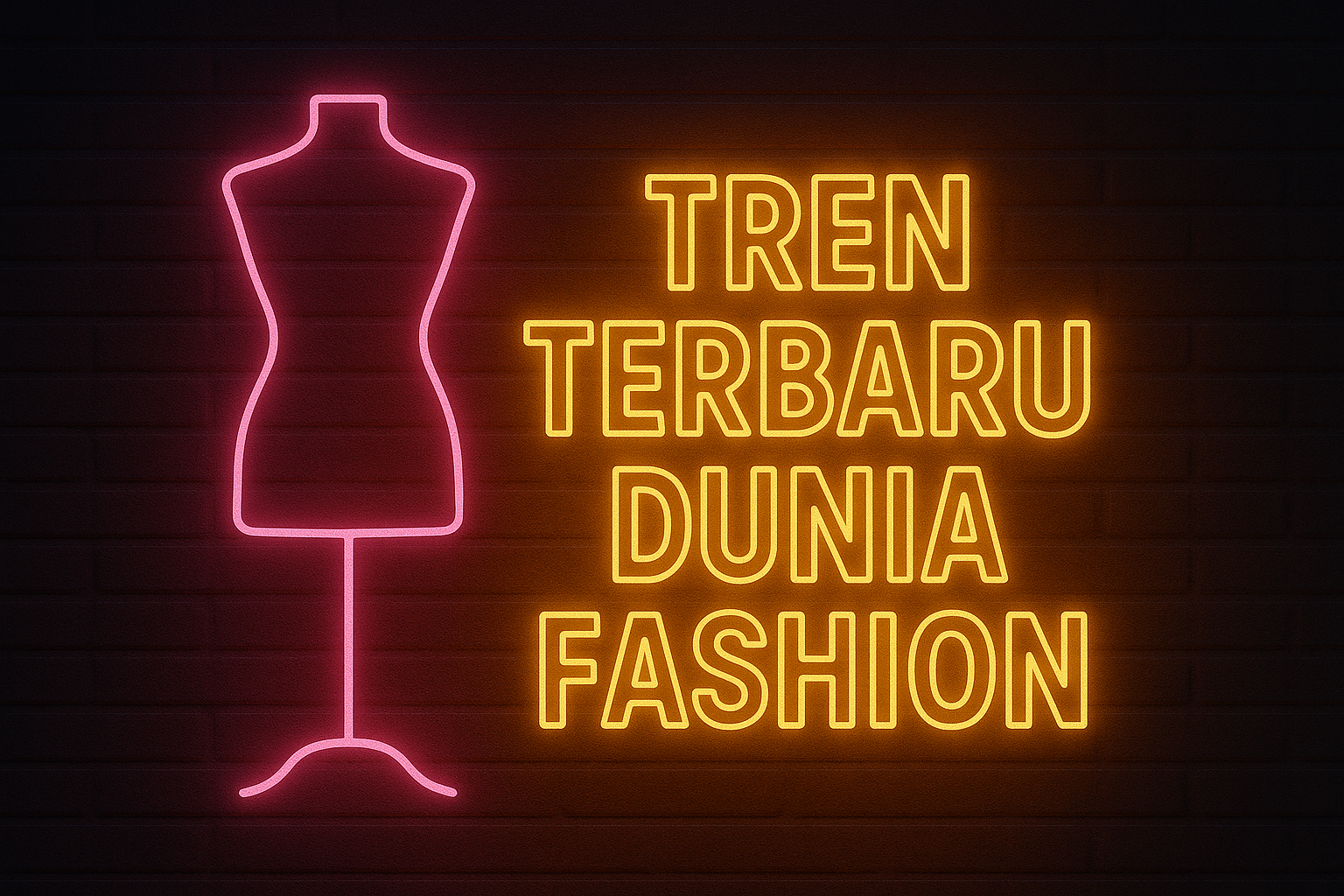 Tren Terbaru Dunia Fashion