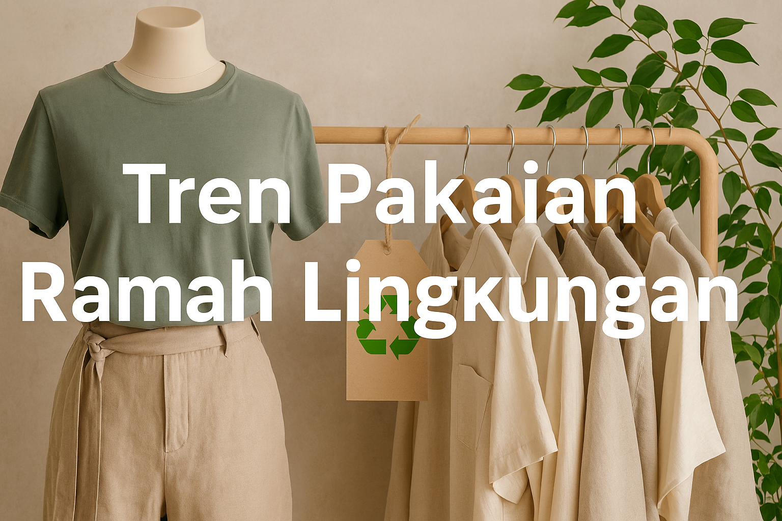 Tren Pakaian Ramah Lingkungan